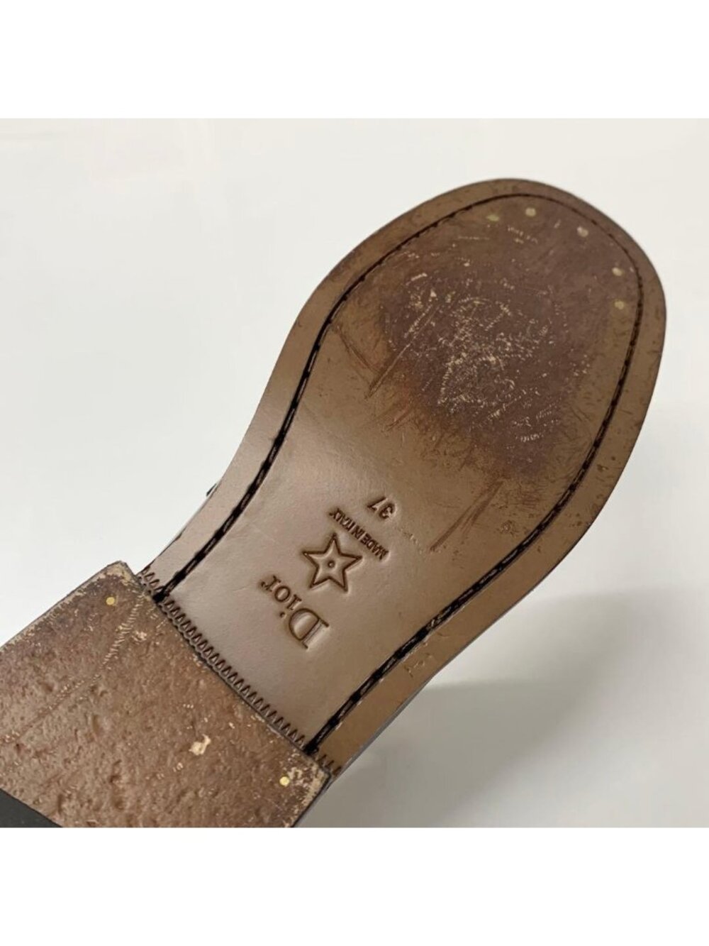Dior Forever CD Logo Plate Loafers - Picture 8 of 9